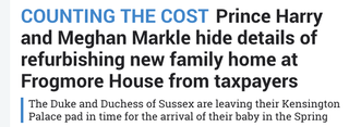 Illustration for article titled Harry and Meghan Are Moving to 'Frogmore' Cottage, Away from Will and Kate